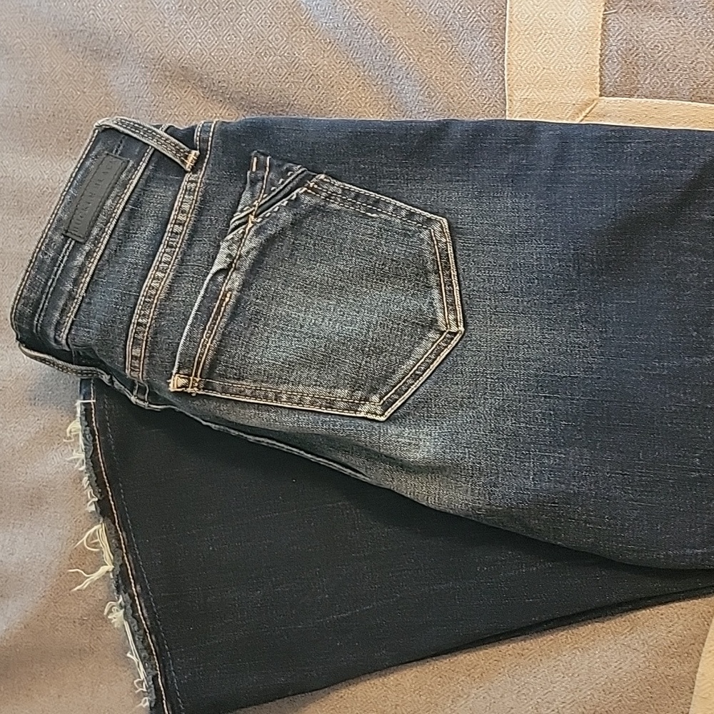 Buckle black jeans